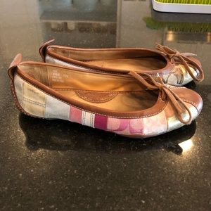 Coach ballet flats